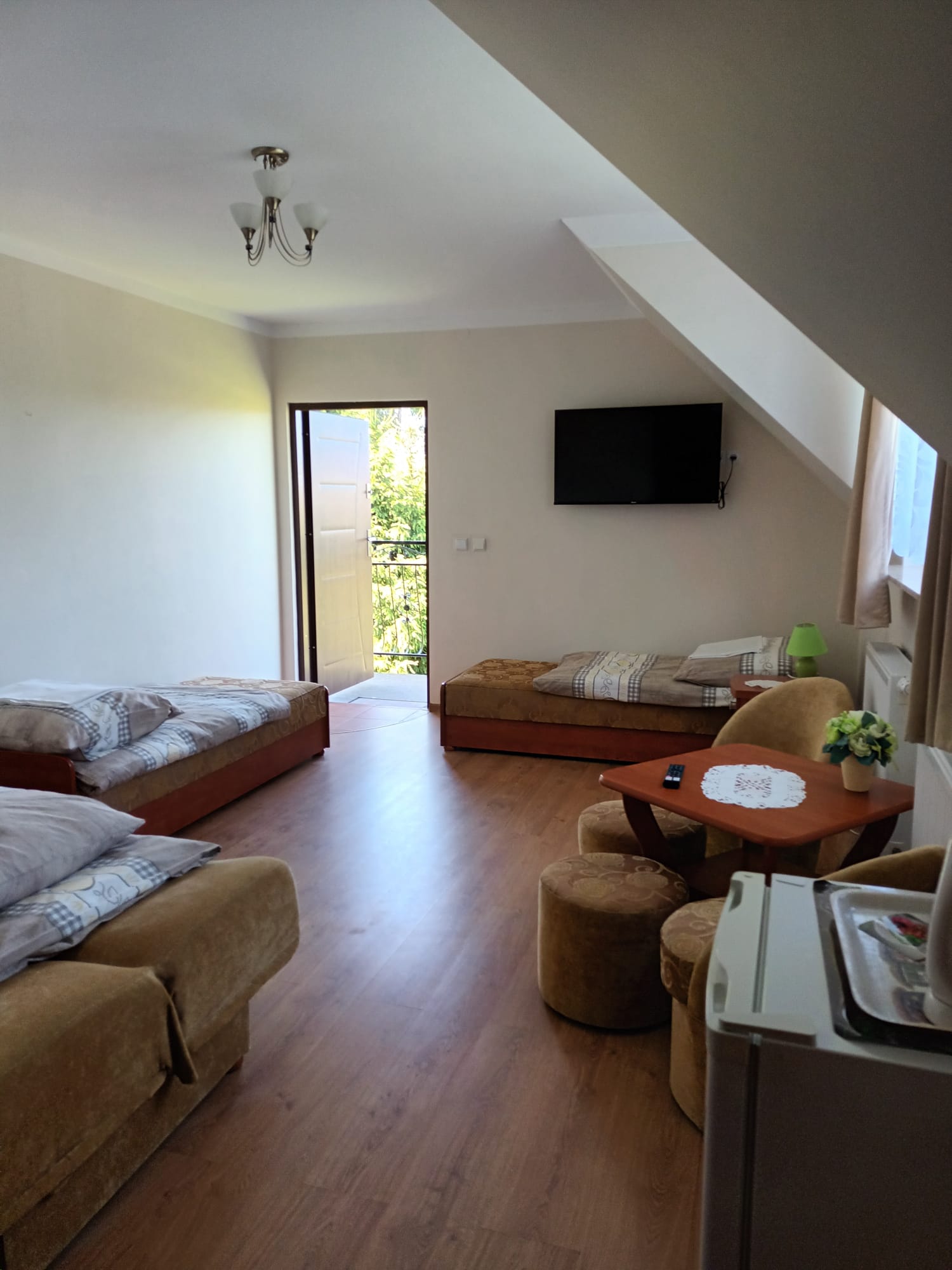 Room with TV